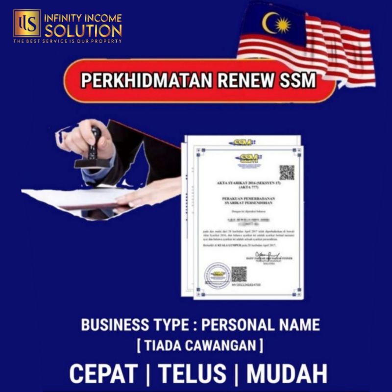 Buy 3 Minit Siap Renew Ssm Seetracker Malaysia