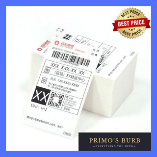 🔥<Best Express> 500pcs A7 AWB STICKER /Thermal Shipping Label / Thermal Label Sticker 76x130cm / 百世面单纸 500pcs