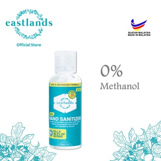 Eastlands Hand Sanitizer (50ml) Enhanced Formula 75% Halal Alcohol Antibacterial Disinfectant Hand Gel Liquid Watsons