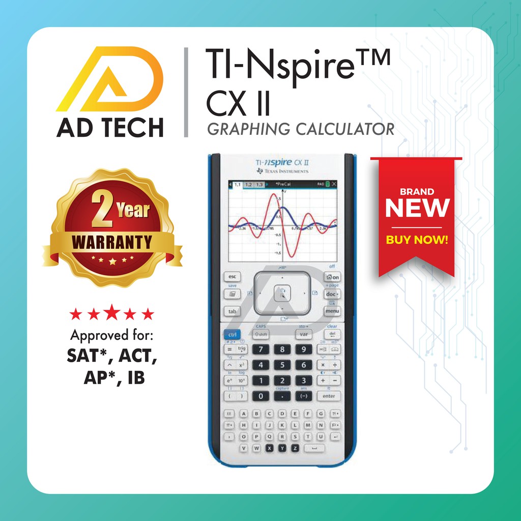 TI-Nspire CX ll Graphing Calculator