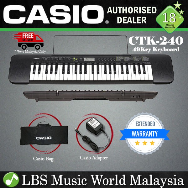 casio 240 keyboard