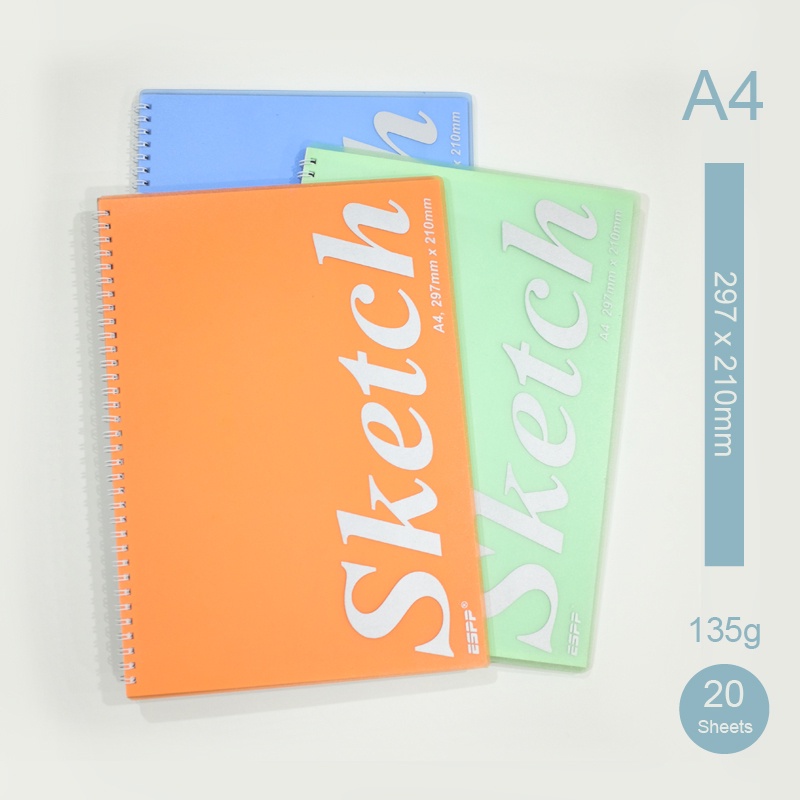 A4 Sketch Book 210 X 297mm Shopee Malaysia