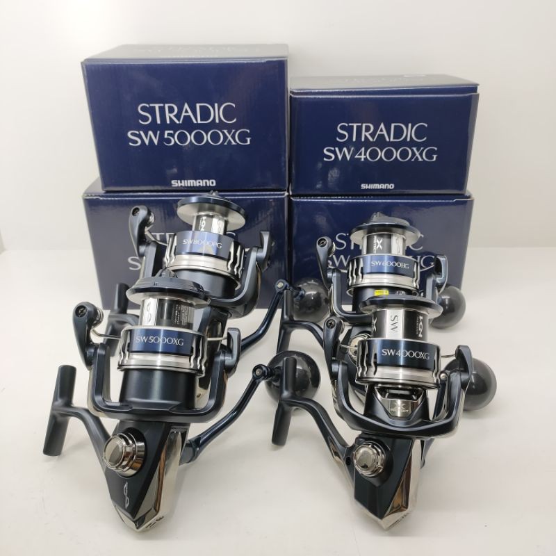 New Shimano Stradic Sw 4000hg 4000xg 5000pg 5000xg 6000hg 6000pg