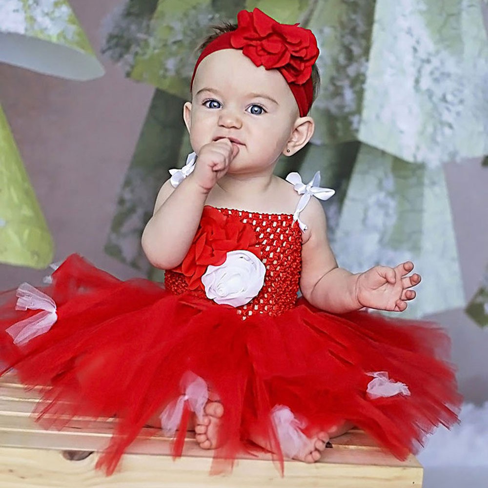 red tutu baby