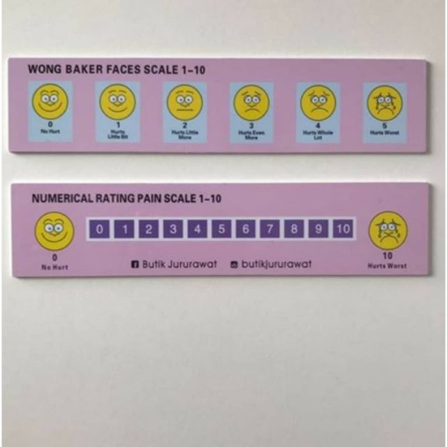 wong baker pain score ruler shopee malaysia