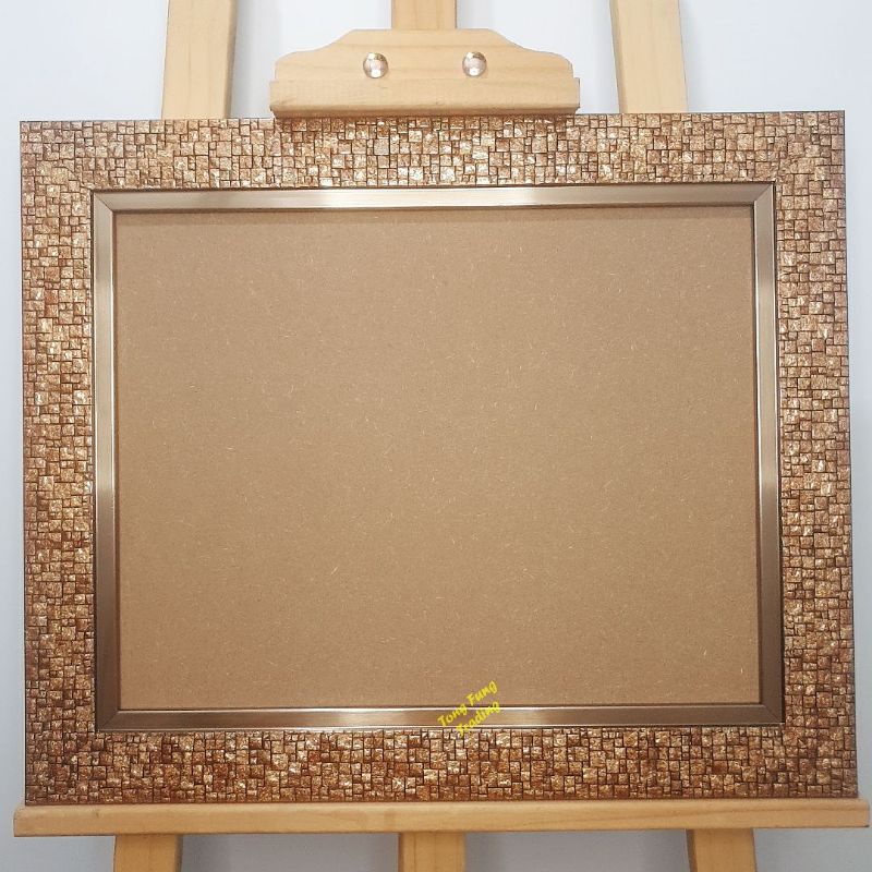 Ready Stock Fiber Wood Frame 8R 8R+ 8RW A4 10R 11R A3 12R Acrylic Bronze Gold Silver Picture Crocodile Wedding Photo