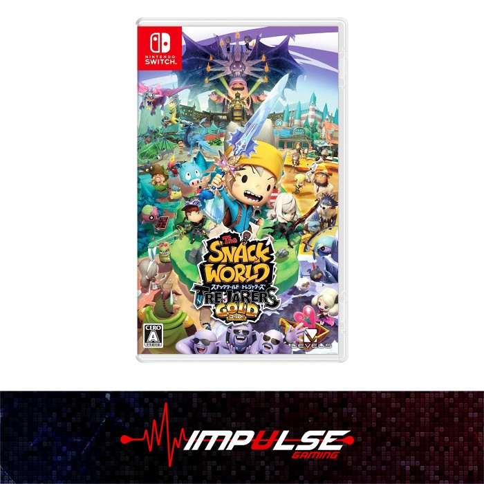 the snack world trejarers gold