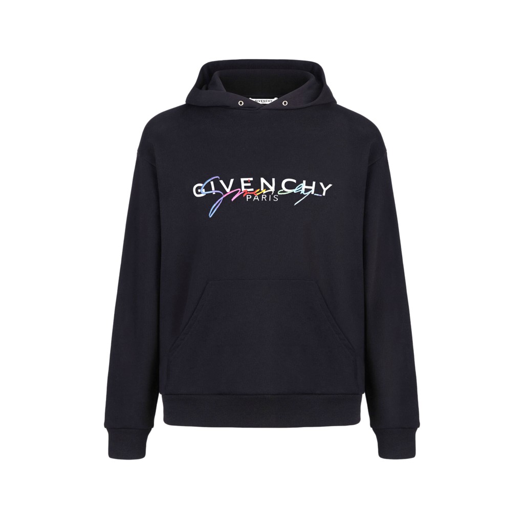 Sale/100% Original] Givenchy BMJ03D30AF-001 Givenchy Signature Men's Hooded  Sweatshirt, Black | Shopee Malaysia