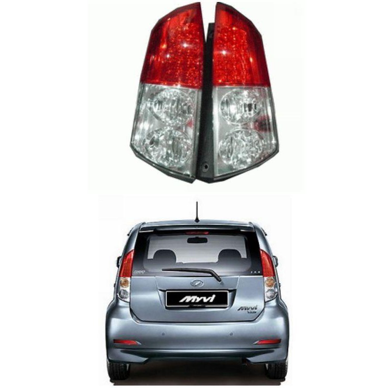 PERODUA MYVI TAIL LAMP 05 /08 SE RED/CLEAR  Shopee Malaysia