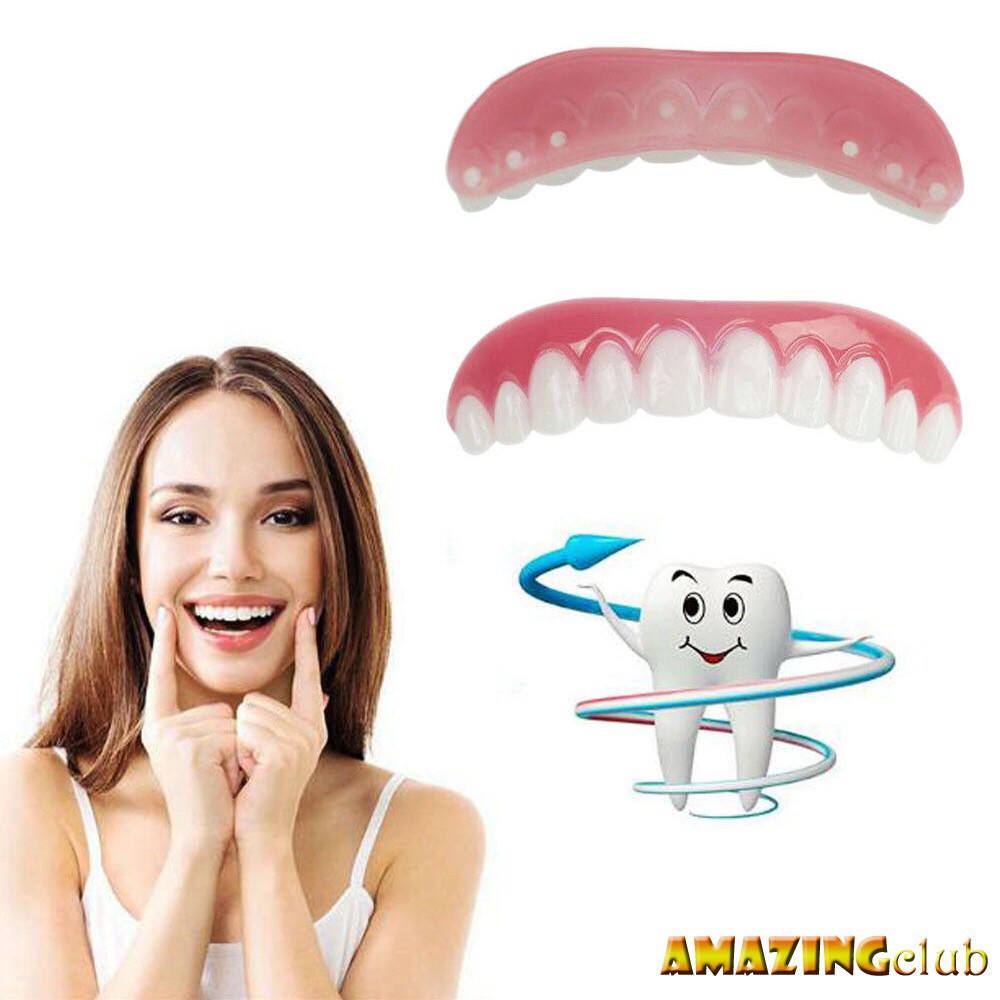 🔥Malaysia Ready Stock🔥 Silicone Instant Smile Veneer Fake False White