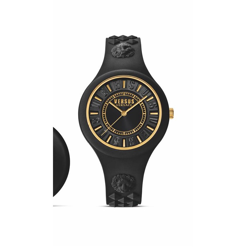 versace versus rubber watch