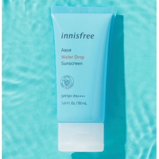 Innisfree Aqua Water Drop Sunscream SPF 50+ PA ++++ 50ml Shopee Malaysia