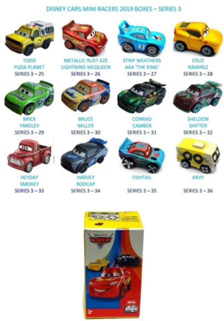 cars 2 mini racers