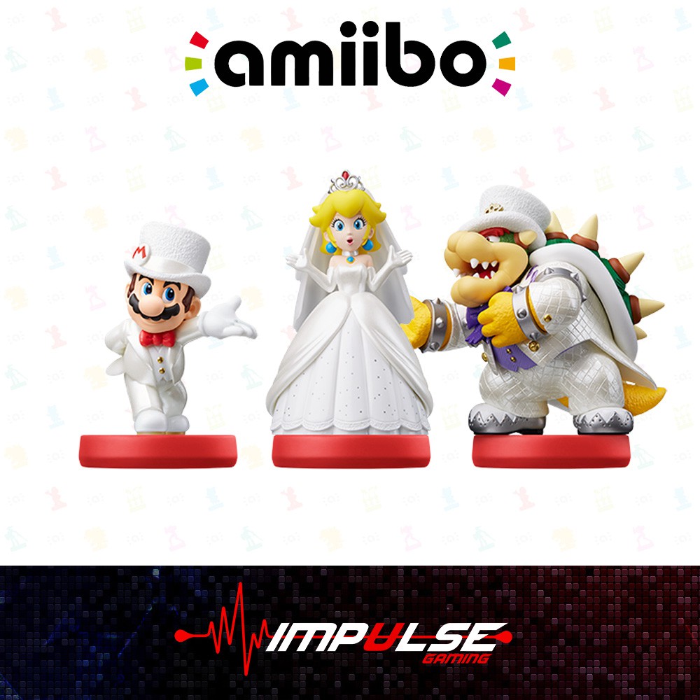 AMIIBO Super Mario Odyssey Series Figure - Mario/Bowser/Peach | Shopee  Malaysia