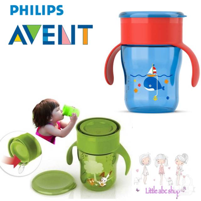avent glass sippy cup