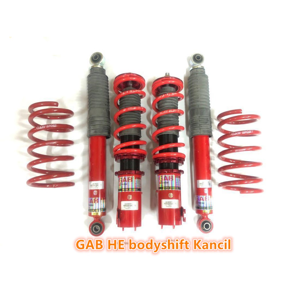 New Gab Hilow Bodyshift Kancil Myvi Viva Axia Bezza Kenari Kelisa Alza Adjustable Absorber Shopee Malaysia