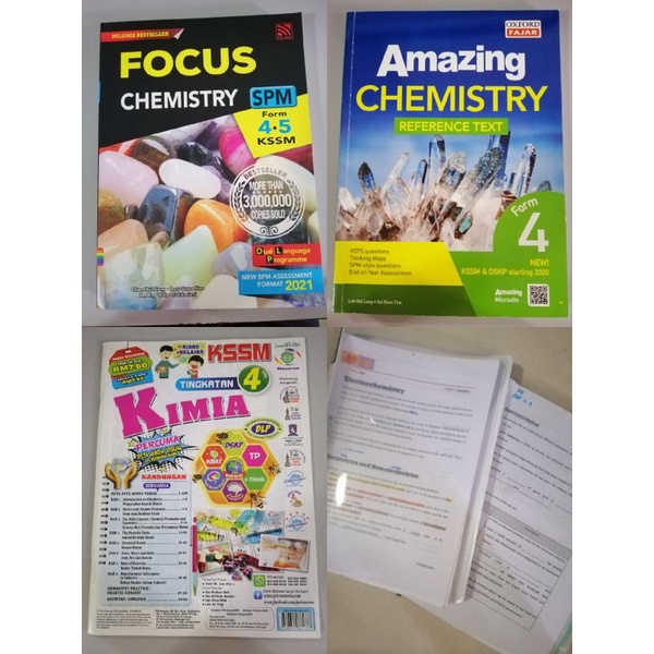 SPM KSSM Chemistry kimia exercise latihan notes text focus spm F4 F5