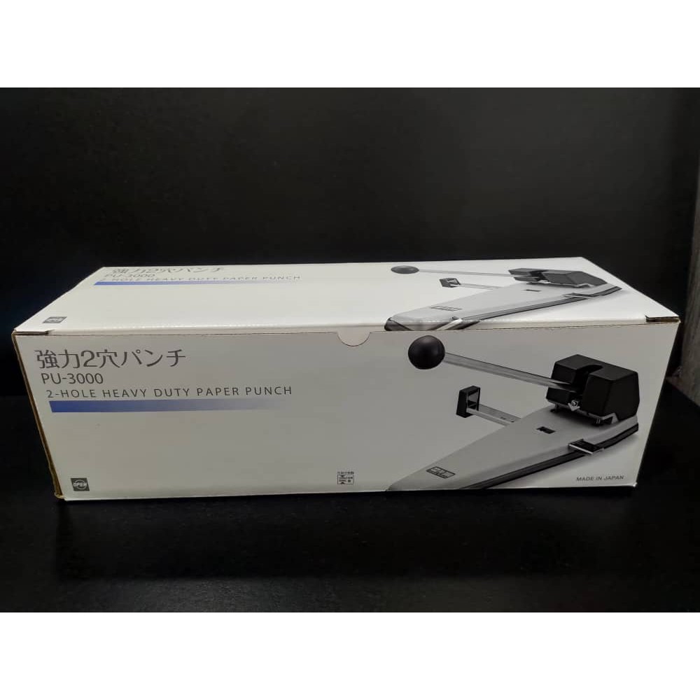 OPEN PU3000 2Hole Heavy Duty Paper Punch Shopee Malaysia