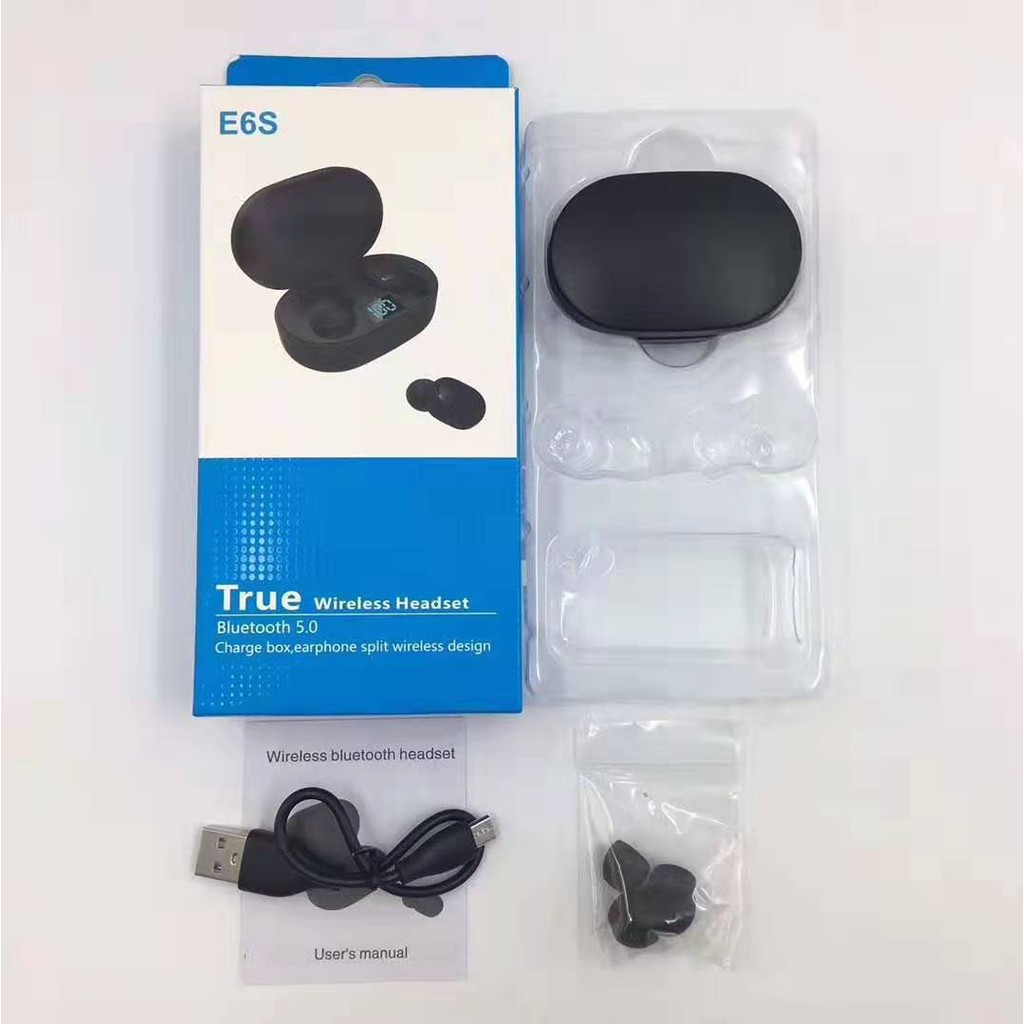 e6s true wireless headset
