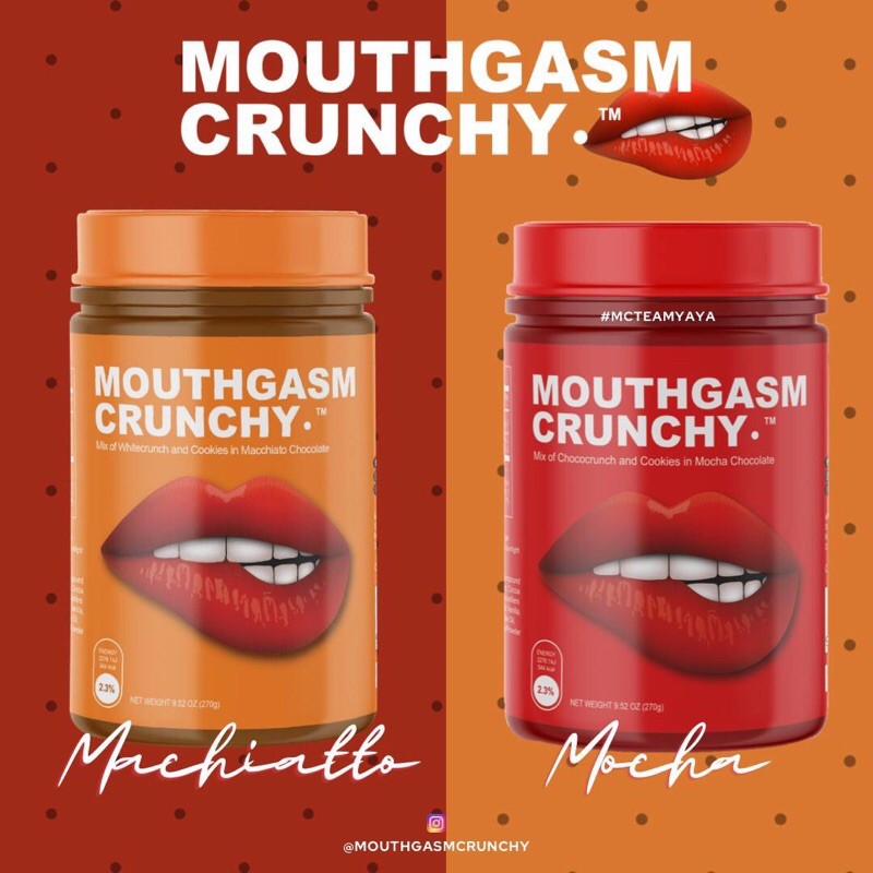 Ready Stock Mouthgasm Crunchy Chocojar Free Postage Free Gift