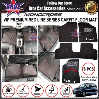 5D Carpet Floor Mat Perodua Viva  Shopee Malaysia