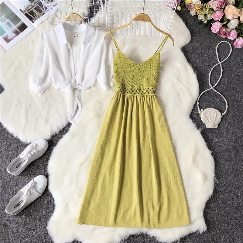 two piece linen outfit