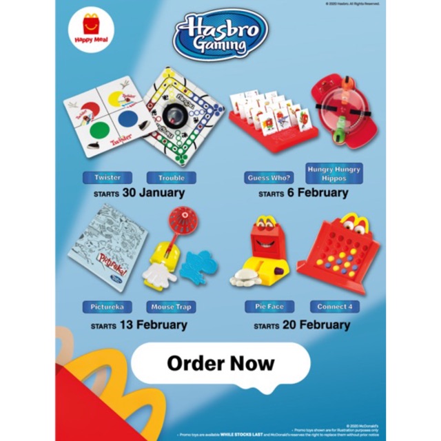 hasbro gaming mcdonalds