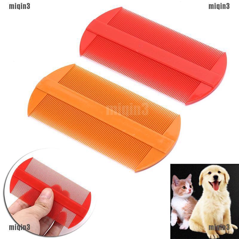 Miqin3 My 2 Colors Double Sided Head Lice Comb Hair Combs Head