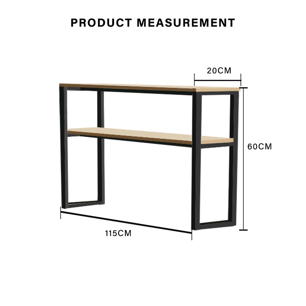 FINSSO : Designer Table / Modern Office/Study Table Display Rack