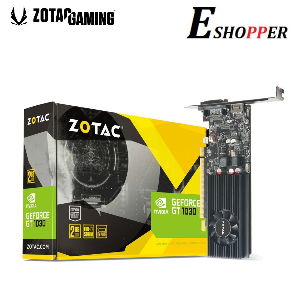 ZOTAC GeForce® GT 1030 2GB GDDR5 HDMI/DVI Low Profile(ZT-P10300A-10L)