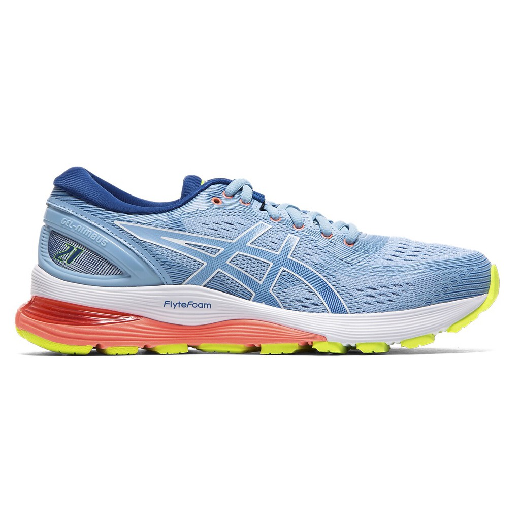 Custodio Días laborables Fuerza motriz ASICS Gel-Nimbus 21 Women Running Shoes in Heritage Blue/Lake Drive |  Shopee Malaysia