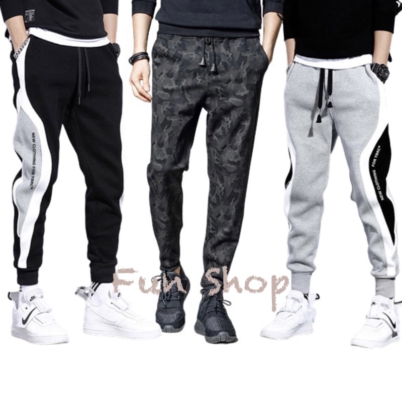 Jogger Pants Men/Sport Pants/Sweatpants/Long Pants/Seluar Sukan/Seluar panjang/Seluar Sport运动长裤 运动3裤