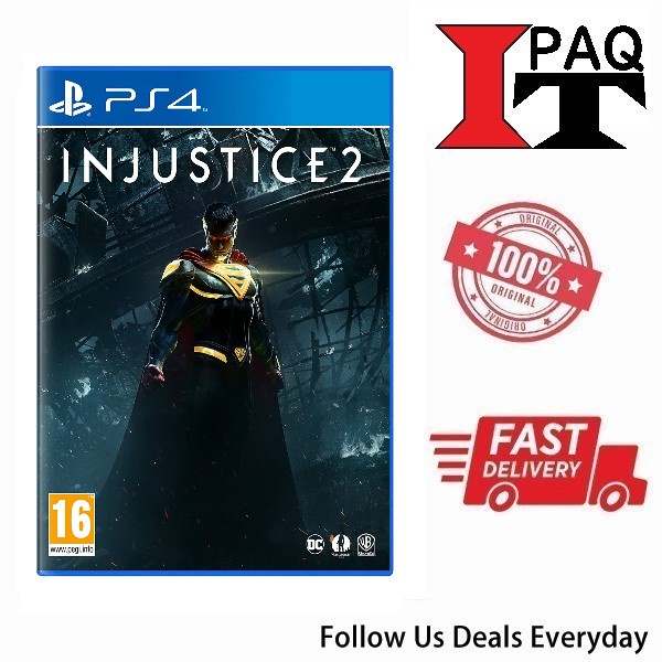 PS4 Injustice 2 (R2)(English) | Shopee Malaysia