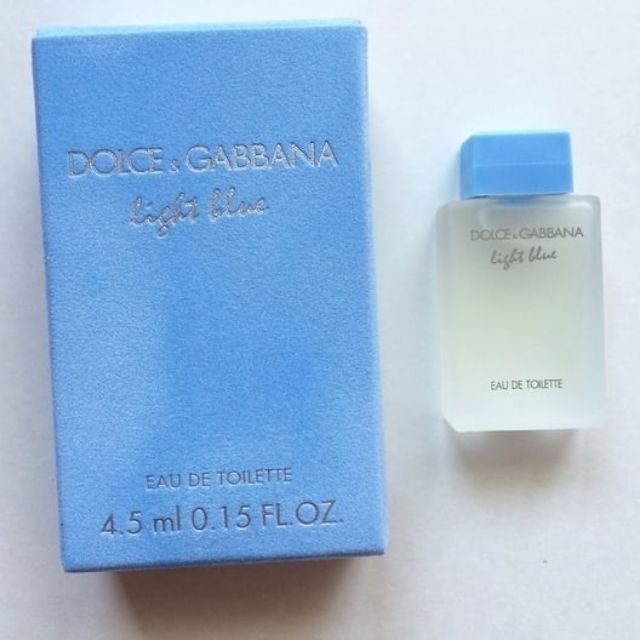 dolce & gabbana light blue 4.5 ml