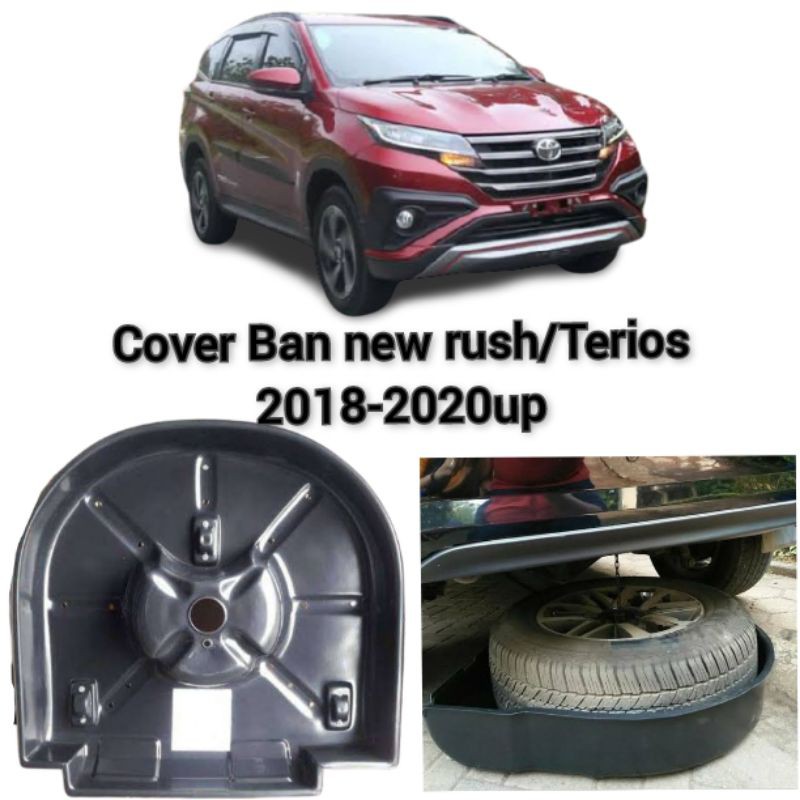 Cover Spare Tires New Rush Terios 2018 2020 Cover Ban Serep New Rush Terios 2018 2020 Shopee Malaysia