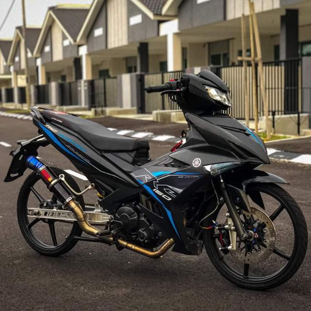 PROMO COVERSET YAMAHA Y15ZR V2 EXCITER RC 2019 HITAM MATTE (BLACK ...