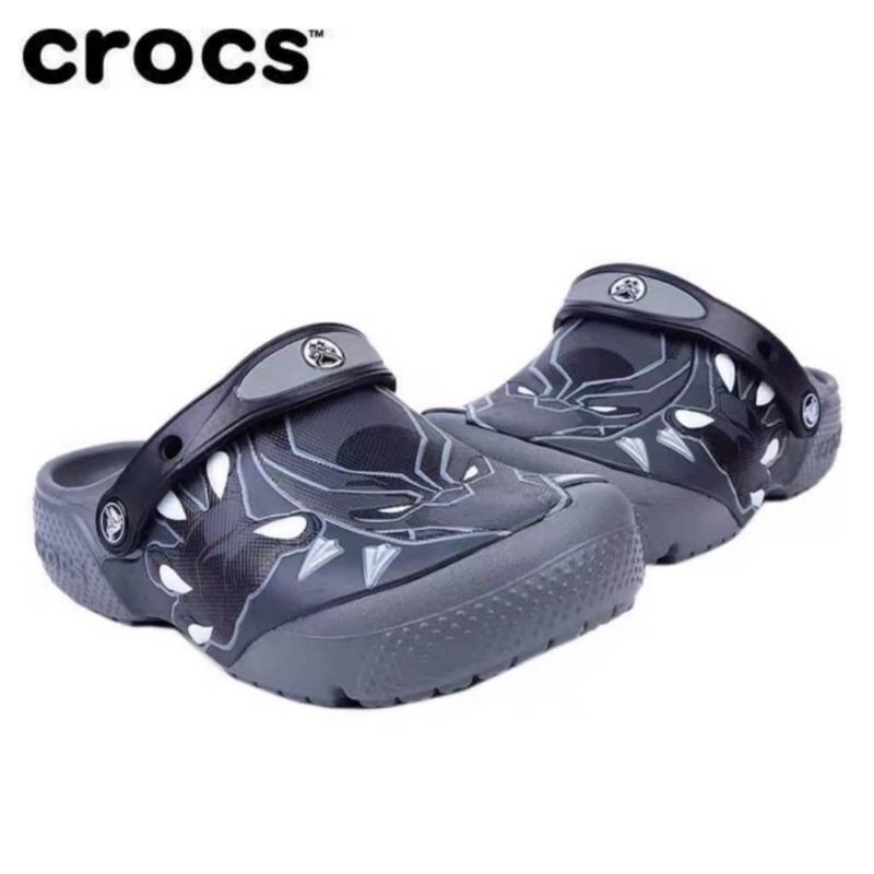 black panther crocs