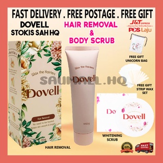DOVELL ORIGINAL HQ FREE GIFT - WAX BUANG BULU HAIR REMOVAL FREE POSTAGE
