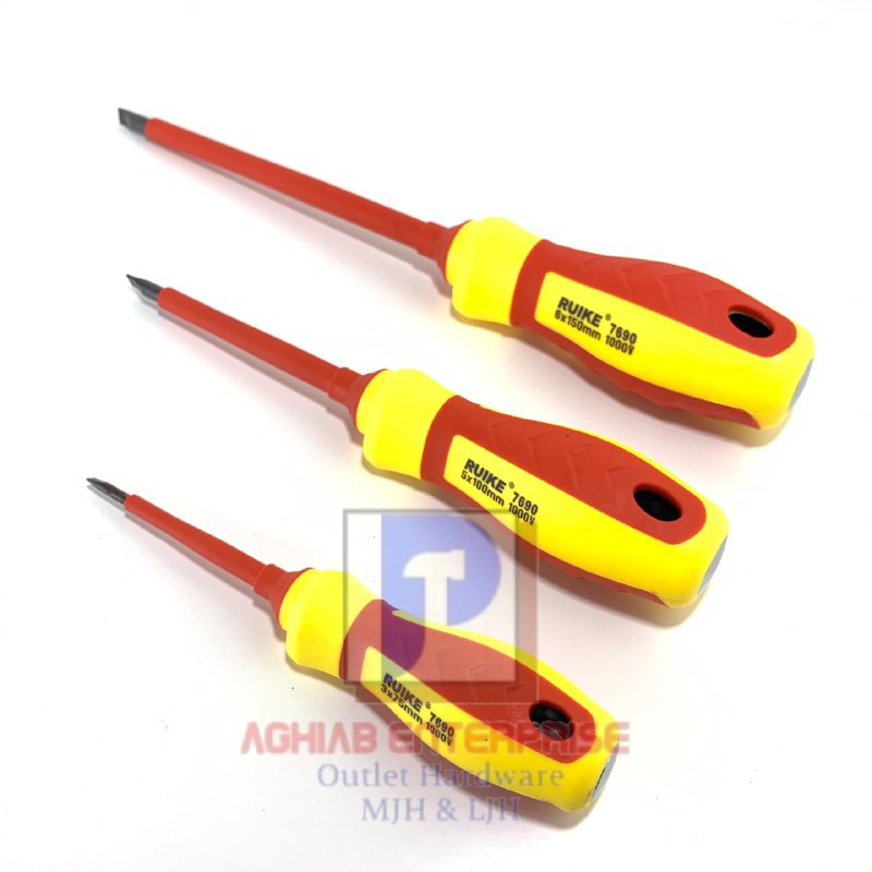 1000V High Voltage Electrician Insulated Screwdriver Head