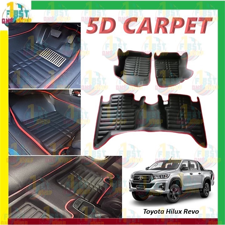 Toyota Hilux Revo 5D Carpet Car Mat Floor Mat OEM Carpet Car Floormat
