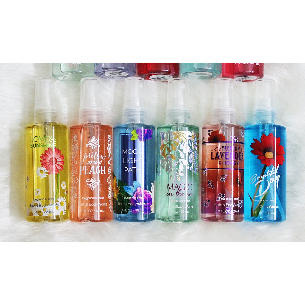 Bath And Body Works Travel Mist Choose 1