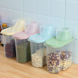 2 5l Sealed Moisture Proof Food Storage Box Plastic Transparent