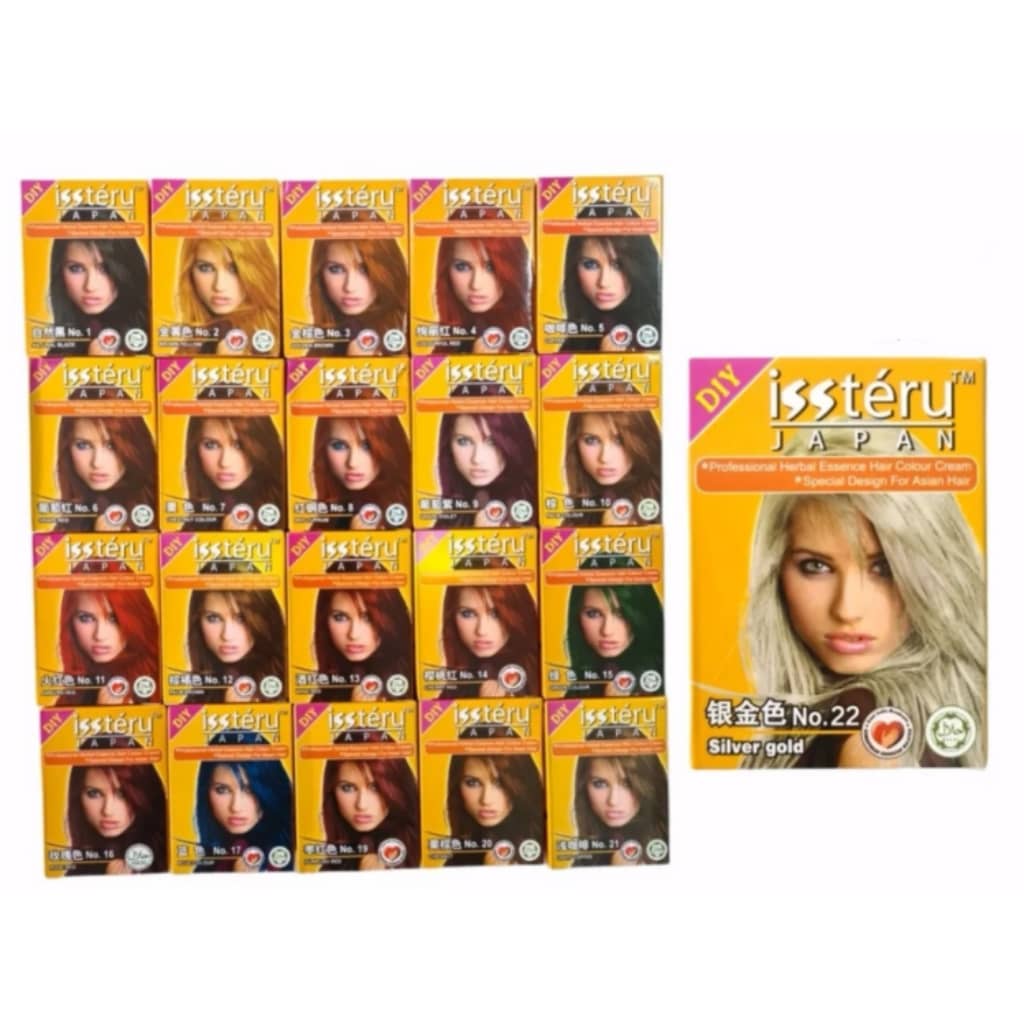 Pewarna Rambut Issteru Japan Hair Dye 25ml Shopee Malaysia