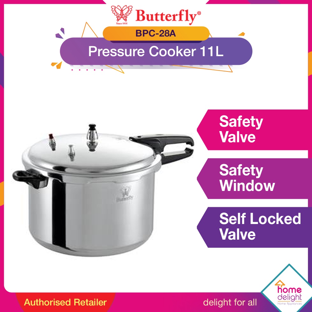 Butterfly Pressure Cooker 11L (Stovetop) [ BPC-28A \ BPC28A ]