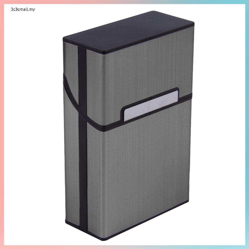 ⚡HOT⚡#Portable Cigarettes Slim Aluminum Cigarette Case Cigar Tobacco Holder Box Storage Container Smoking Accessories