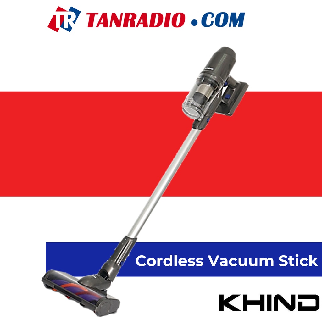 Khind Cordless Stick Vacuum Cleaner VC696 Bagless Penyedut Sampah Tanpa
