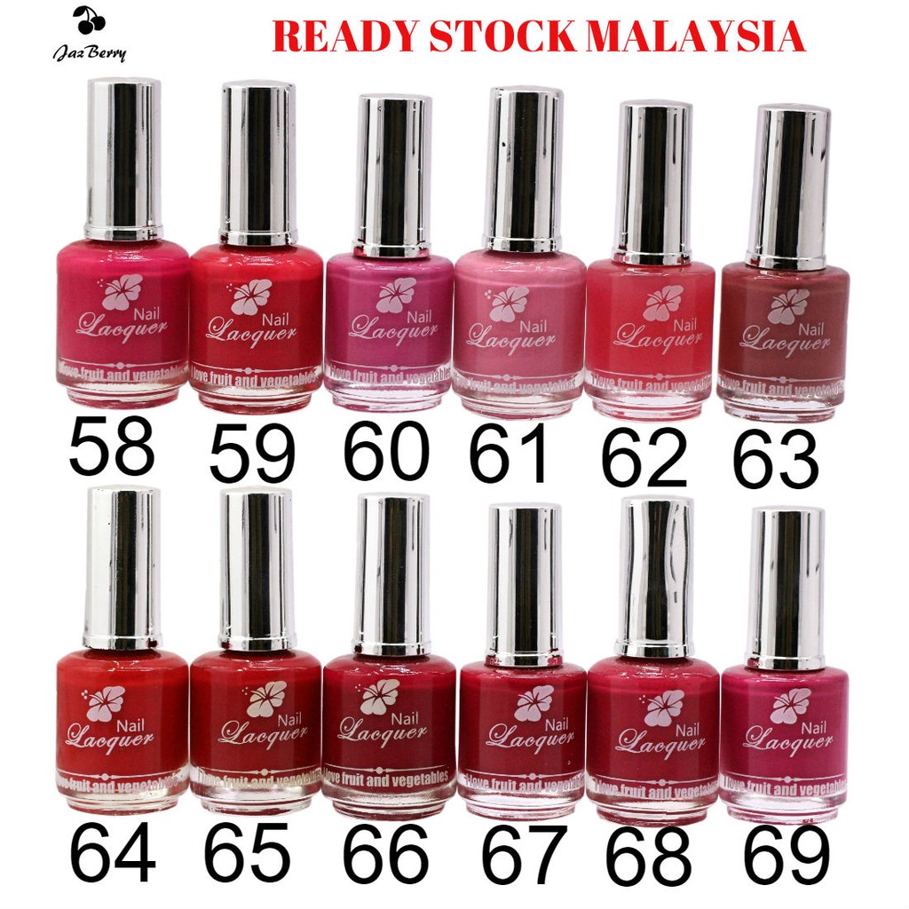 💥READY STOCK💥Nail Lacquer Nail Polish,18ml,Pewarna Kuku,Colourful Nail