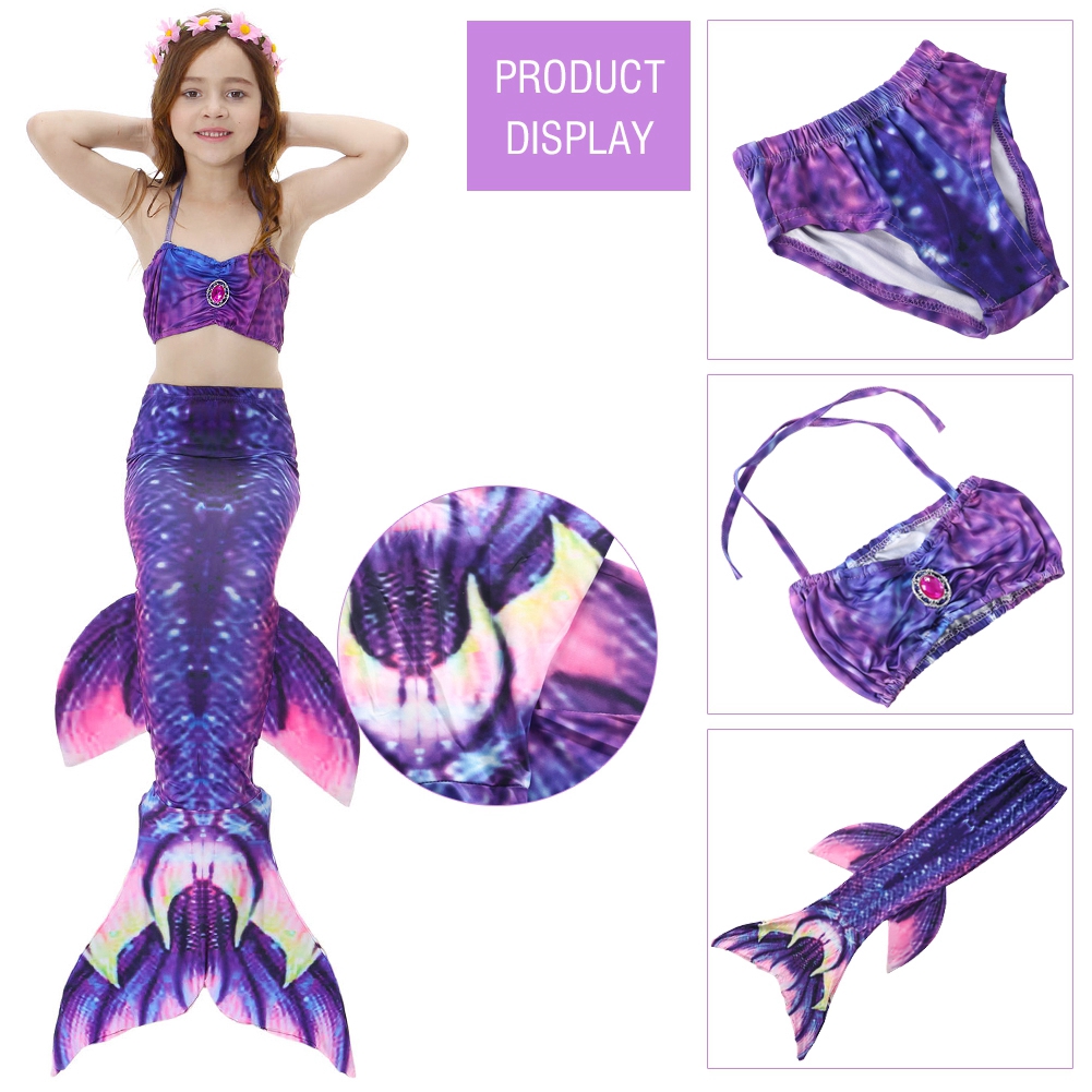 kids mermaid swimwear