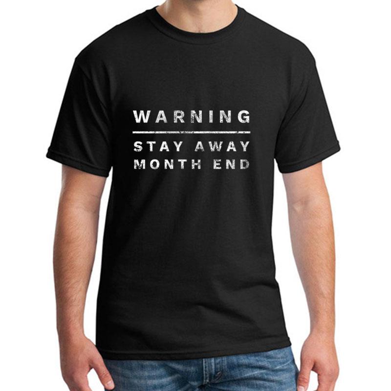 Print Funny Cpa &Amp; Accountant Gift Warning Month End t shirt for men  fitted awesome Unique tshirts Crew Neck HipHop | Shopee Malaysia