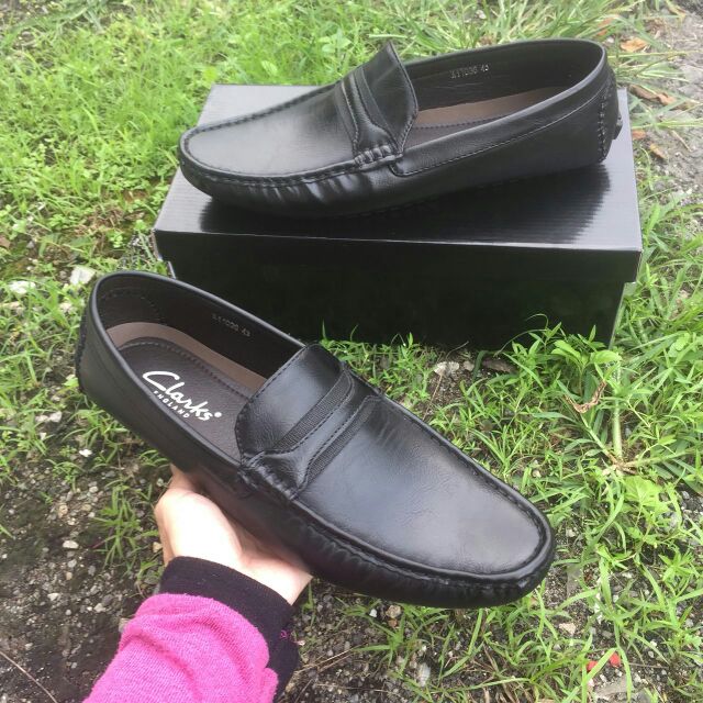 CLARKS LOAFER LEATHER | Shopee Malaysia